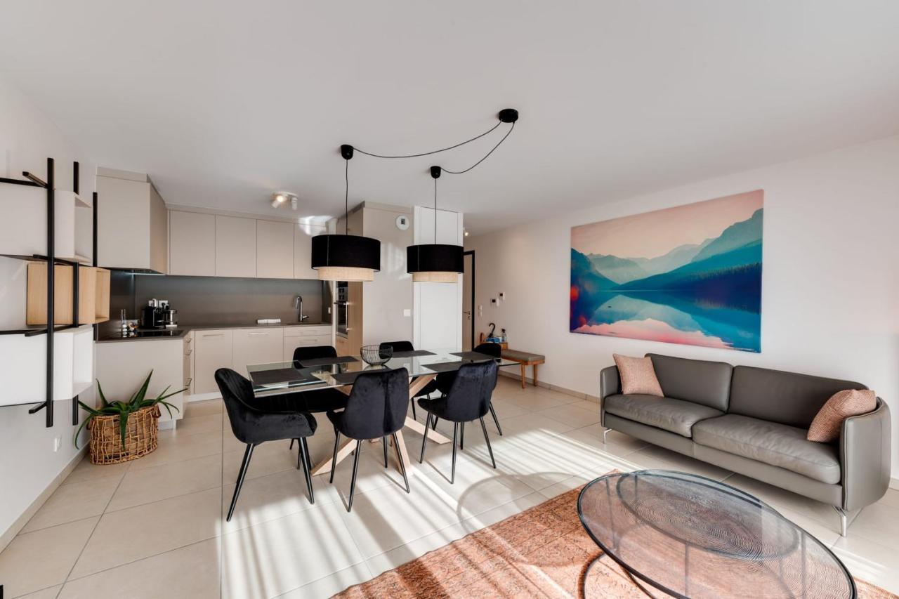 אנסי Le Reposoir - New 2 Bedroom Apartment With Terrace & Garage מראה חיצוני תמונה